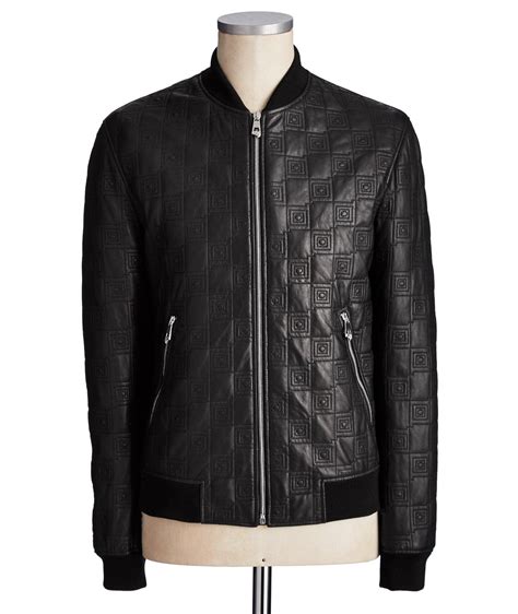 harry rosen versace leather jacket|Versace Collection .